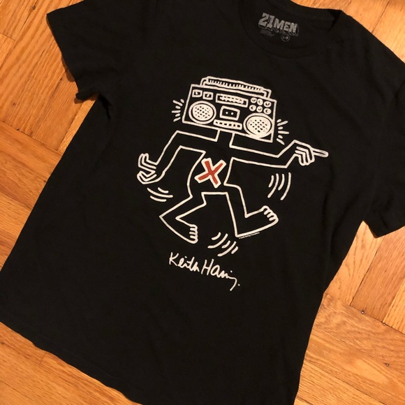 Vintage Oversized Keith Haring T-shirt - Picture 1 of 3